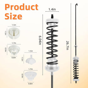 APPLIANCEMATES suspension ball and cup detail illustrating secure attachment benefit