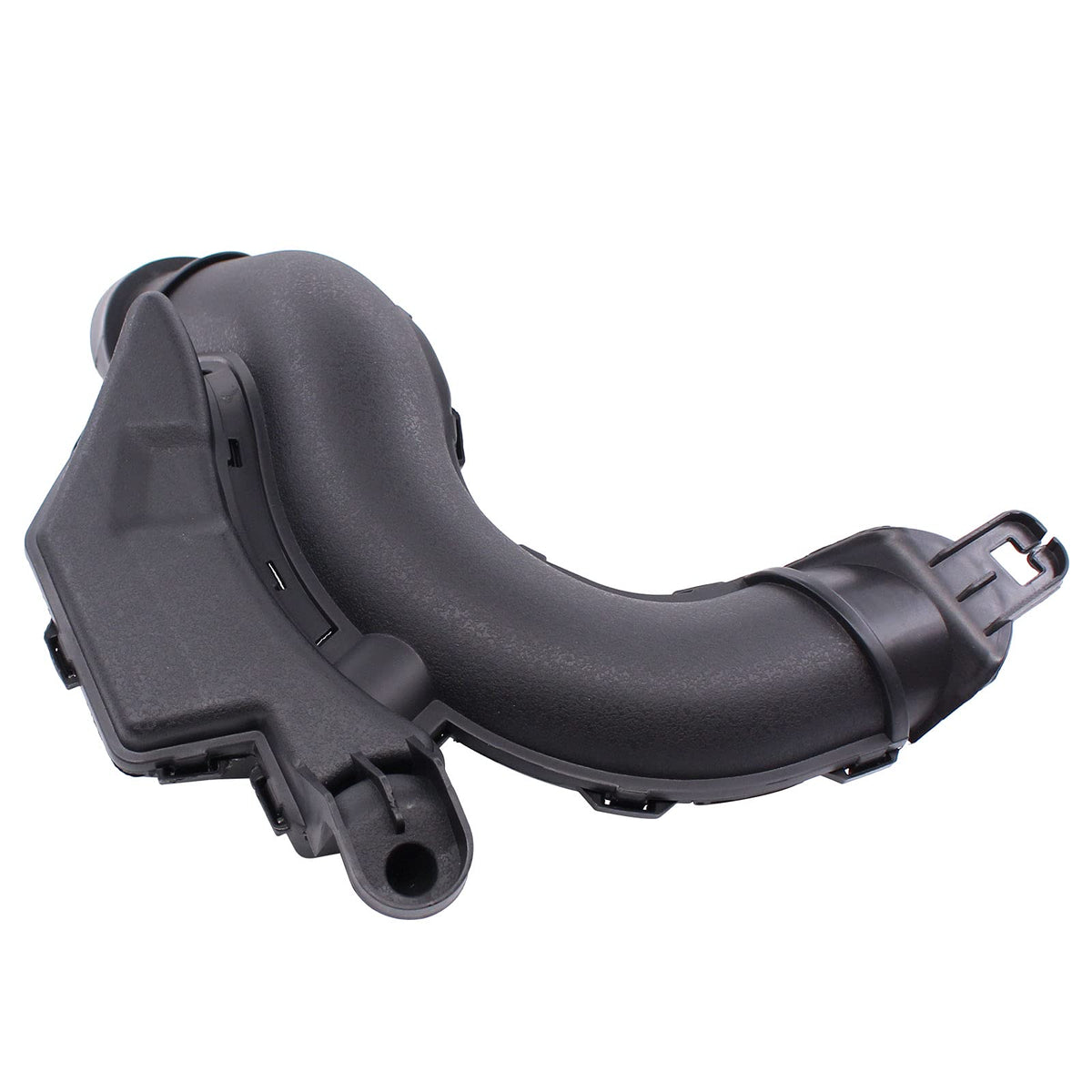 ApplianPar duct installed in a Nissan Sentra engine bay demonstrating correct routing benefit