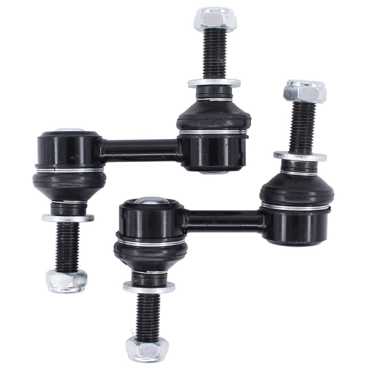 ApplianPar front sway bar end links packaging showing both driver and passenger pieces and fitment benefit