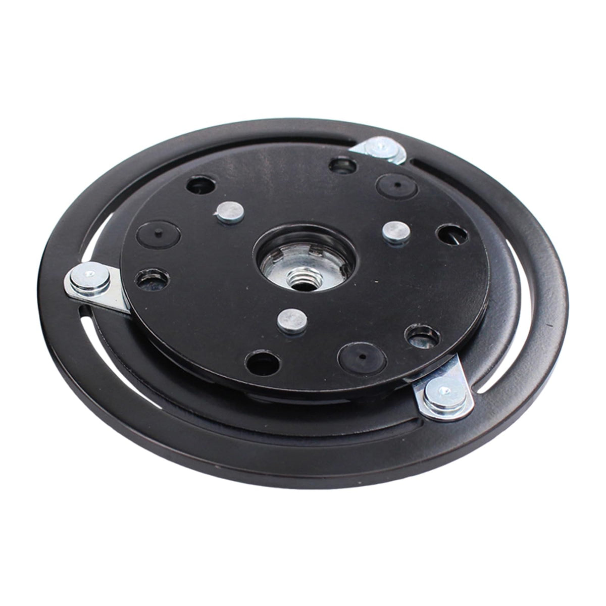 ApplianPar clutch kit installed on compressor illustrating correct assembly benefit