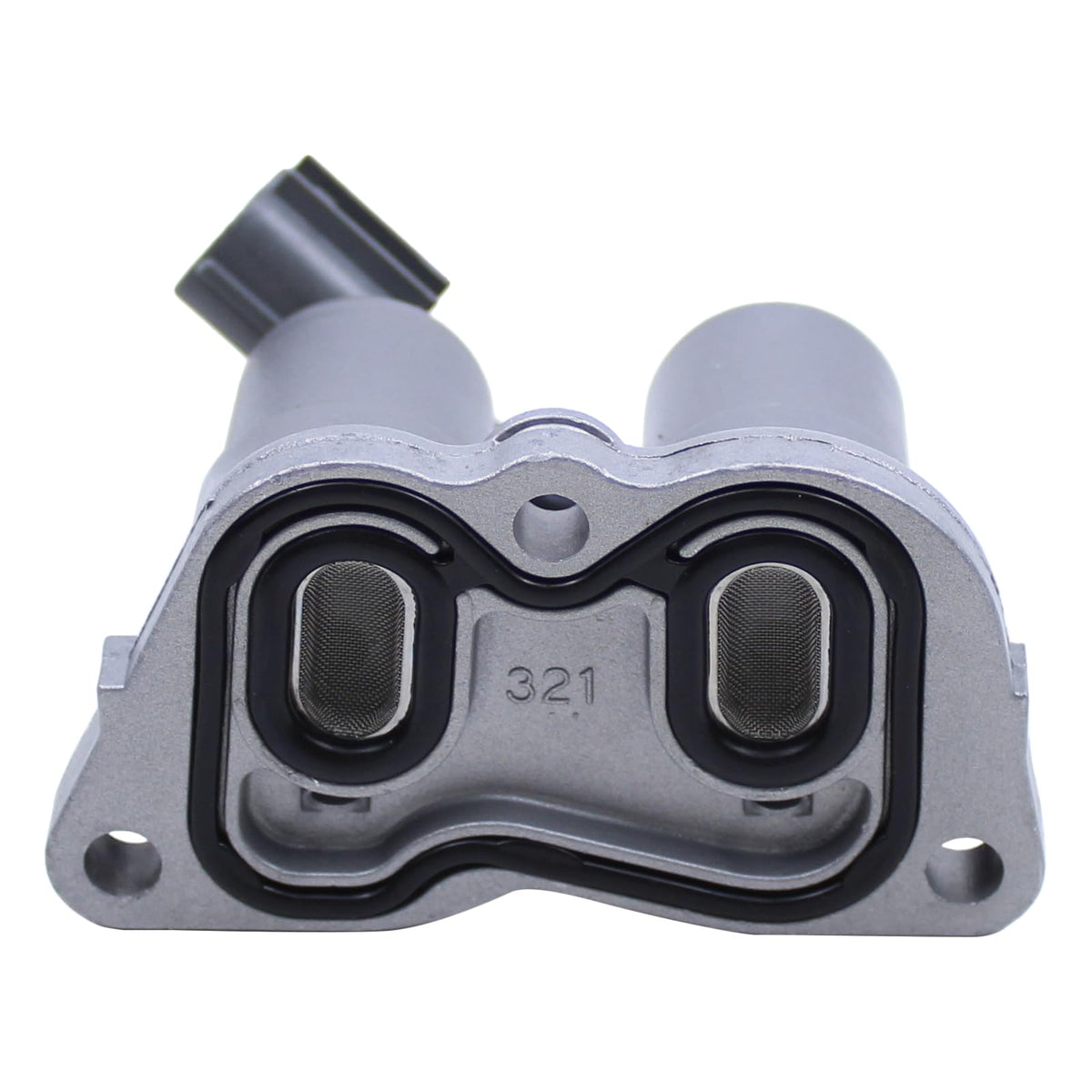 ApplianPar solenoid installed in transmission showing correct placement benefit