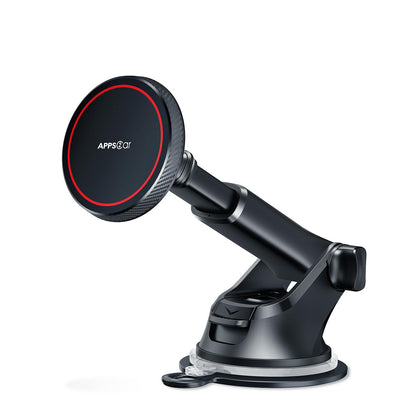 APPS2Car front view showing packaging and included accessories for quick setup
