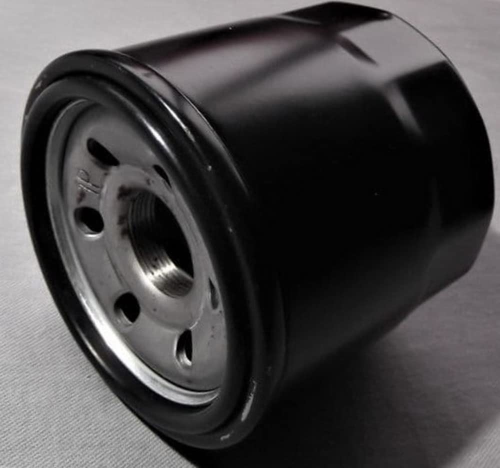 Aprilia oil filter installed on RSV4 demonstrating exact factory fit