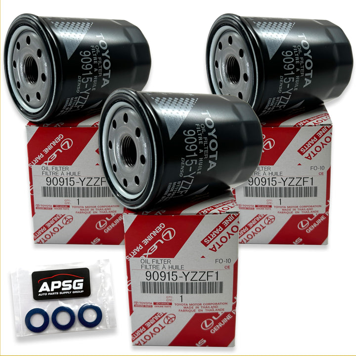 APSG genuine 90915-YZZF1 front packaging showing OEM quality and fit