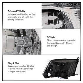APSVE electrical connector and bulb socket close-up highlighting plug-and-play fit