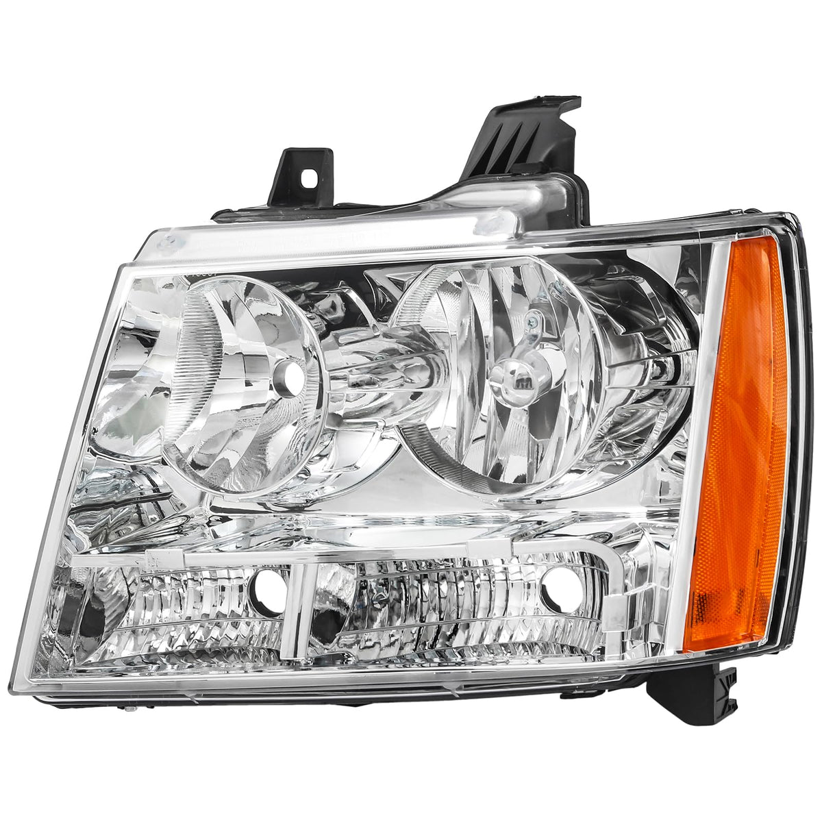 APSVE amber reflector detail showing DOT-compliant signaling benefit