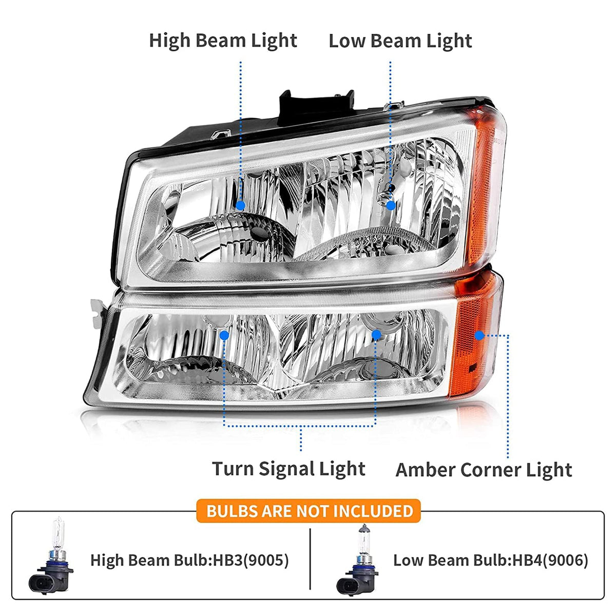 APSVE headlamp amber side marker close-up improving visibility and style