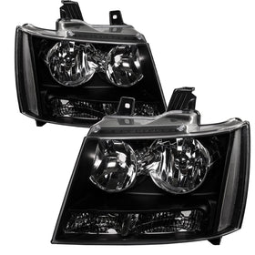 APSVE headlight front view showing clean lens and direct-fit benefit