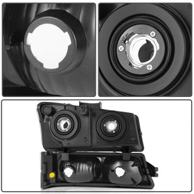 APSVE headlight side profile with dimensions to demonstrate fitment