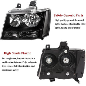 APSVE headlight next to ruler showing compact size for easy replacement