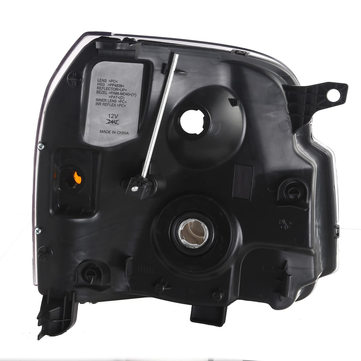 APSVE packaged headlight set with label for straightforward delivery