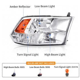 APSVE headlight held by hand to show scale and ease of handling during installation