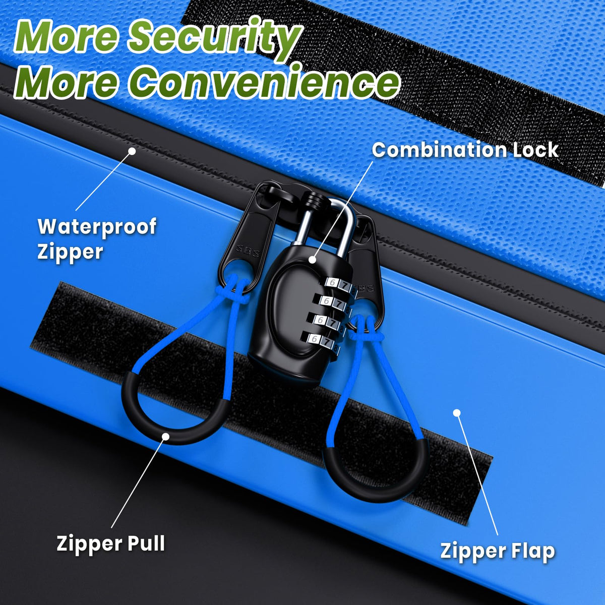 APTY open top showing easy loading and organized packing advantage