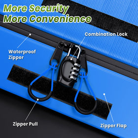 APTY open top showing easy loading and organized packing advantage