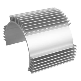 AQBB front view heat sink showing snap-in fit and broad cooling surface for better motor life