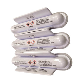 Aquapel close-up of applicator pad and bottle tip demonstrating precise application and neat coverage
