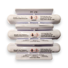 Aquapel front packaging showing three applicators and clear product branding for easy identification and use