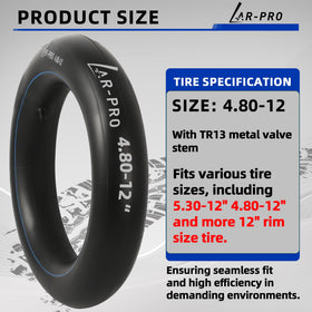 AR-PRO TR13 valve stem close-up for easy inflation and leak prevention