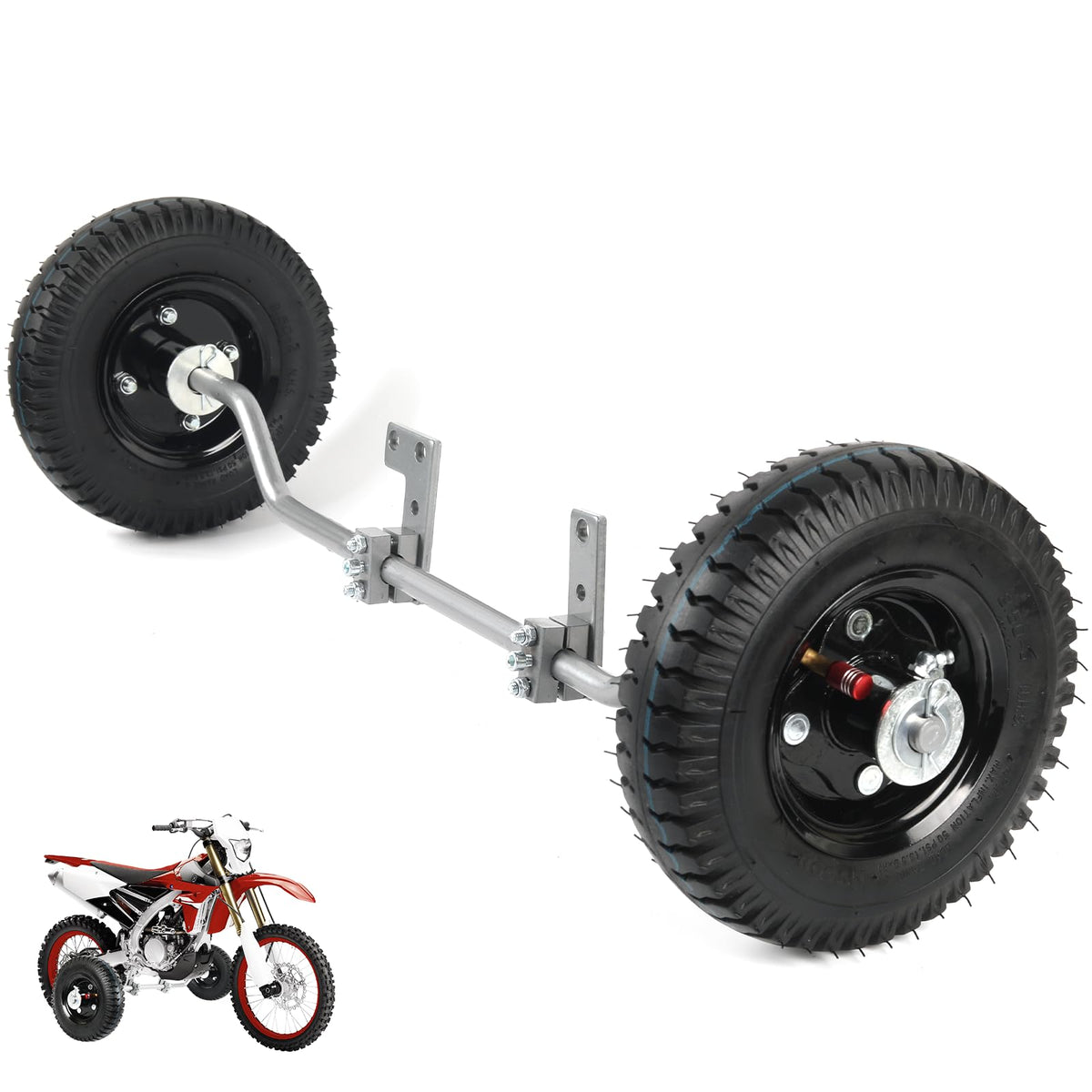 AR-PRO front packaging showing complete training wheel kit and benefits