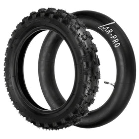 AR-PRO front view of packaged tire and inner tube showing kit contents and fit benefit