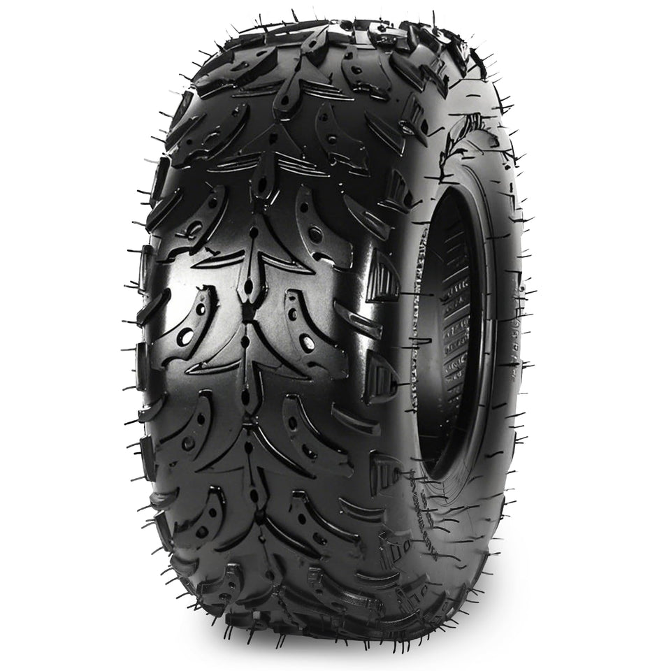 AR-PRO front view of 145/70-6 tire showing full tread for better traction