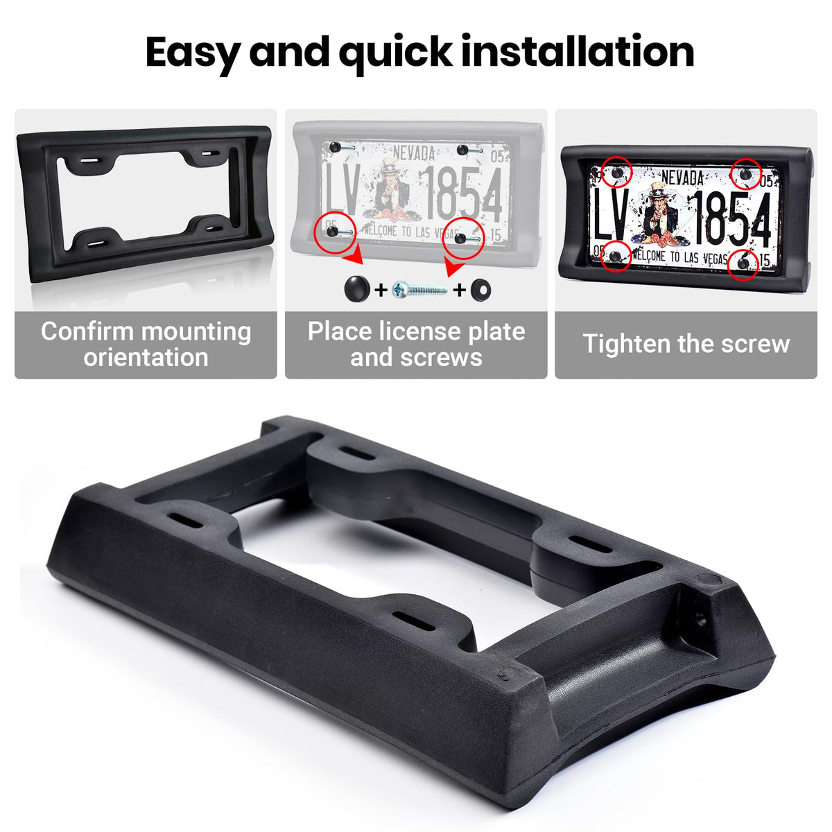 AR-PRO included hardware and tabs for easy installation benefit