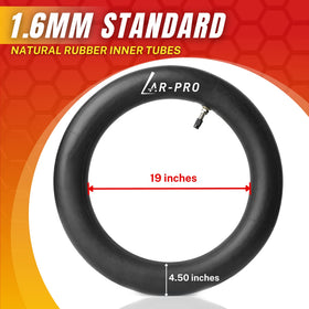 AR-PRO inner tube installed on dirt bike wheel, improved off-road performance