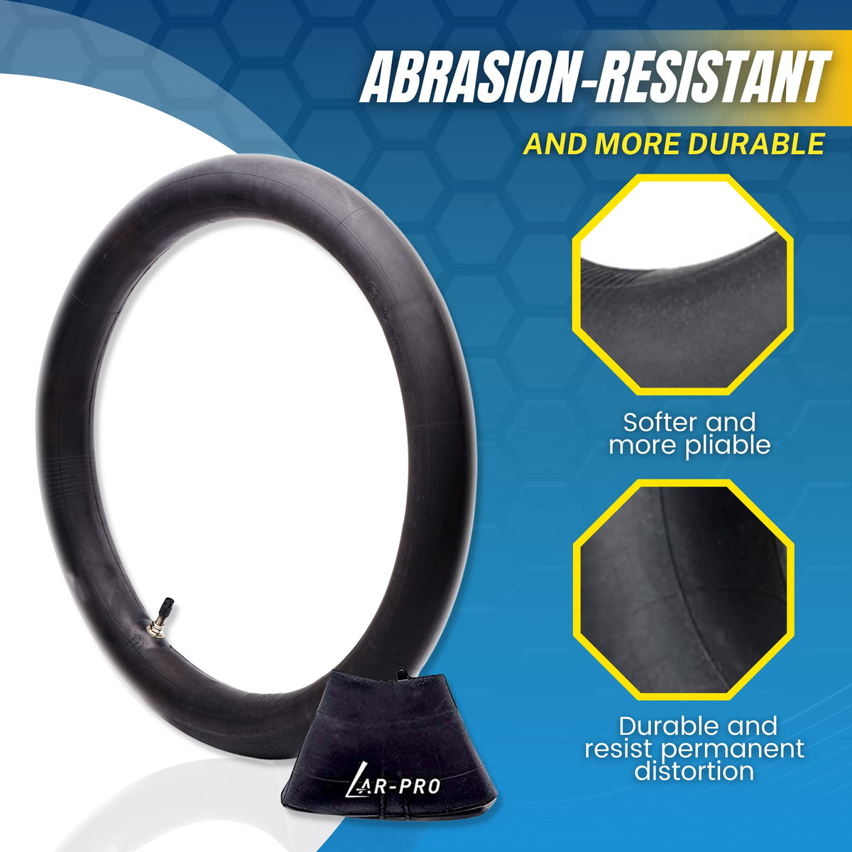 AR-PRO installed on off-road motorcycle in action showing durability on rough terrain