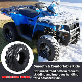 AR-PRO on ATV in trail setting illustrating improved grip and confidence