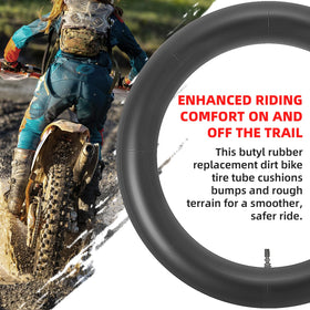 AR-PRO spare tube in rider toolkit on trail for fast roadside repairs