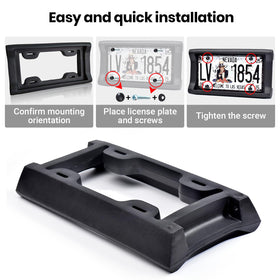 AR-PRO mounted in garage setting protecting bumper from wall contact