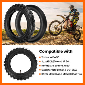 AR-PRO tire mounted on a 10-inch rim to illustrate correct fit and installation ease