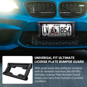 AR-PRO side profile showing 2.3 inch thickness for cushioning benefit
