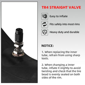 AR-PRO tube next to 14-inch tire for fast size identification