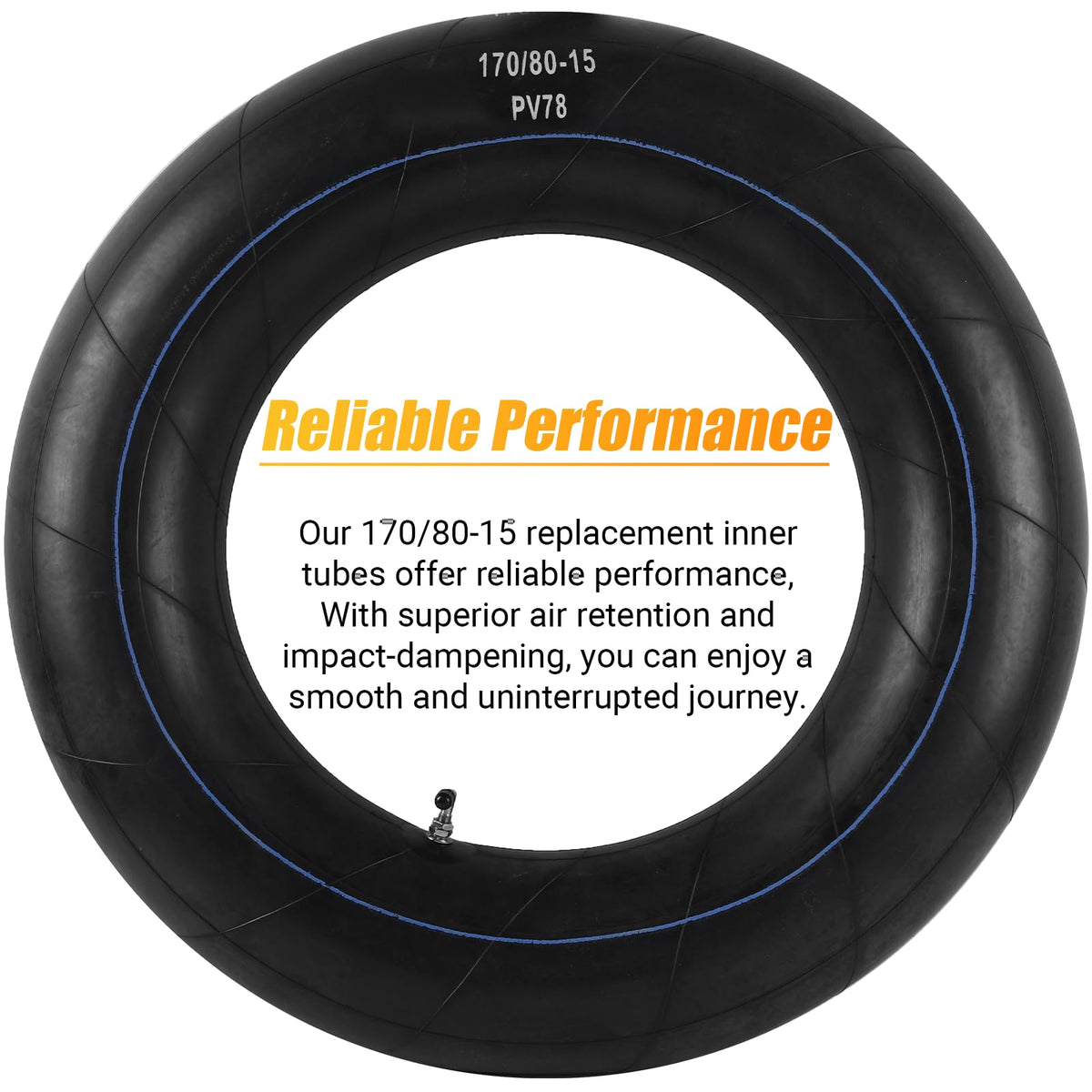 AR-PRO size label 170/80-15 beside ruler for accurate-fit benefit