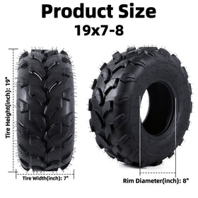 AR-PRO close-up of V-shaped tread pattern improving grip and self-cleaning