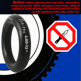 AR-PRO two-pack inner tubes unboxed ready for replacement and maintenance