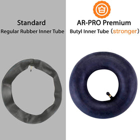 AR-PRO close-up of TR87 bent valve stem for easier inflation access