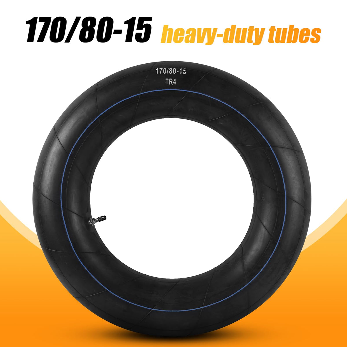 AR-PRO TR4 valve stem close-up emphasizing secure inflation benefit