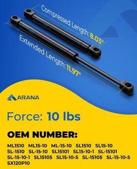 ARANA ball-stud end close-up showing secure connection and easy mounting benefit
