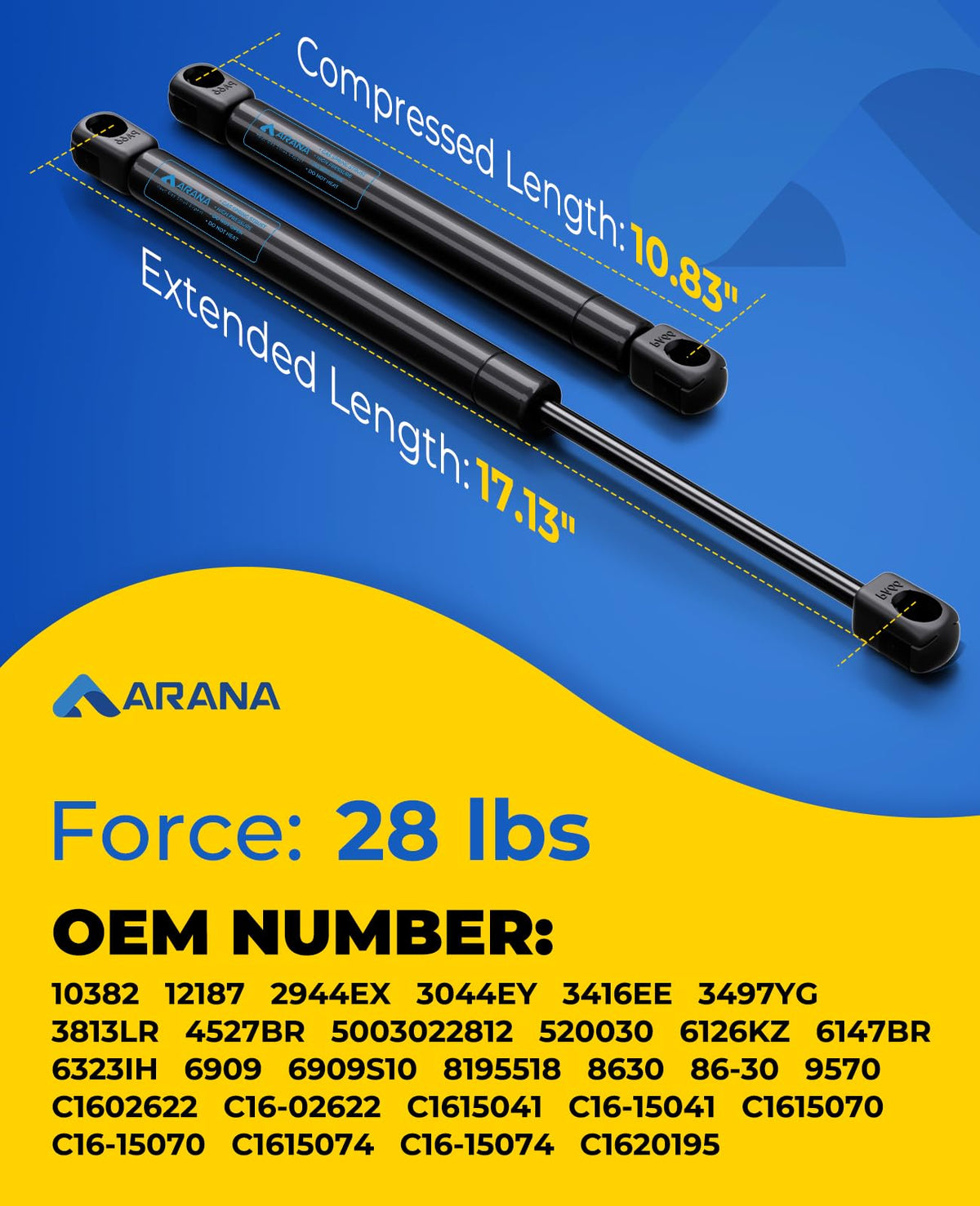 ARANA close-up of ball stud socket demonstrating secure snap-on fit and quick replacement benefit