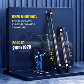 ARANA close-up of extended rod and piston highlighting smooth operation benefit
