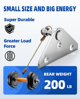 ARANA flat bracket detail showing flush mounting strength and durability