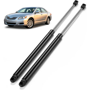 ARANA front packaging showing two hood struts and fitment for Camry – clear replacement choice