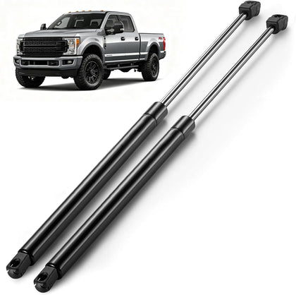 ARANA front view of packaged hood strut showing OEM fit and easy replacement benefit