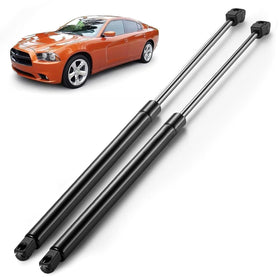 ARANA front packaging showing two hood struts and benefits