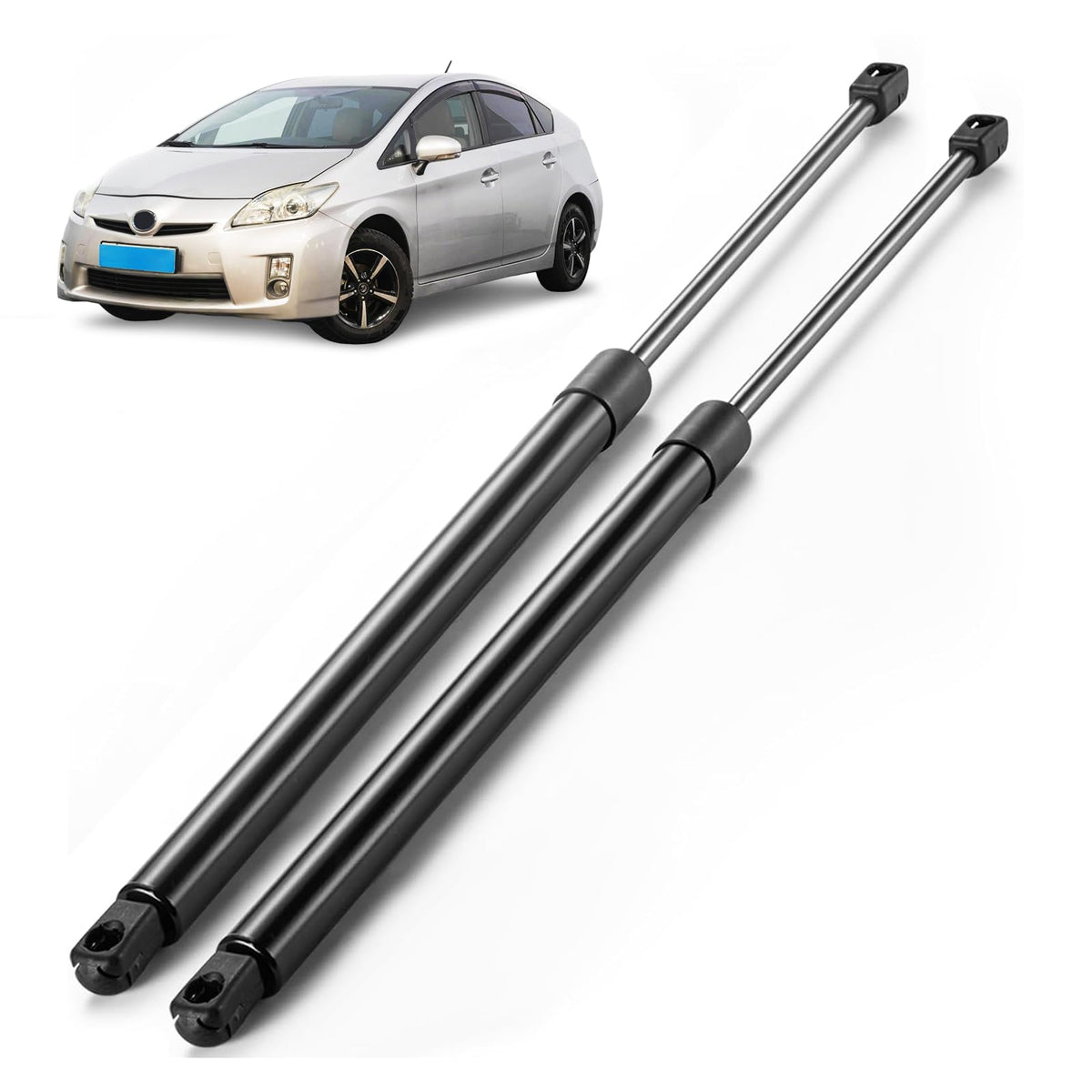 ARANA front view of boxed hatch struts showing kit and labels for quick fit verification