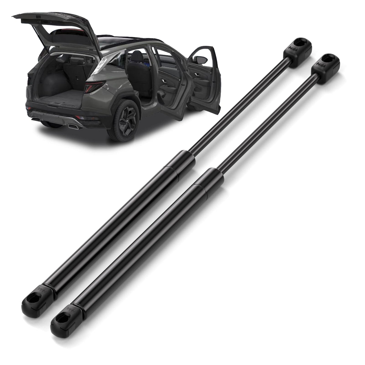 ARANA front packaging showing two rear hatch struts and brand label, indicates reliable replacement