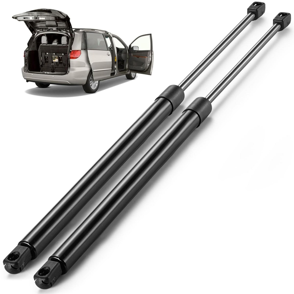 ARANA front packaging showing replacement struts and fitment benefit