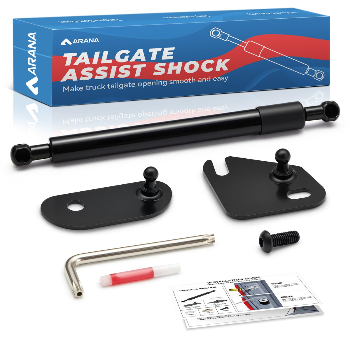 ARANA front packaging showing kit components and clear fitment benefit
